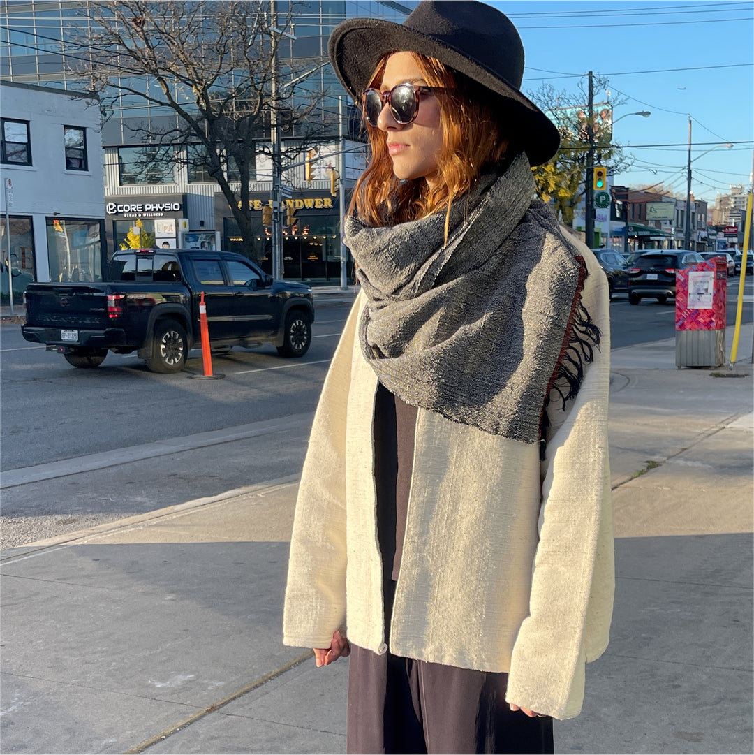 scarf (handwoven fabric)