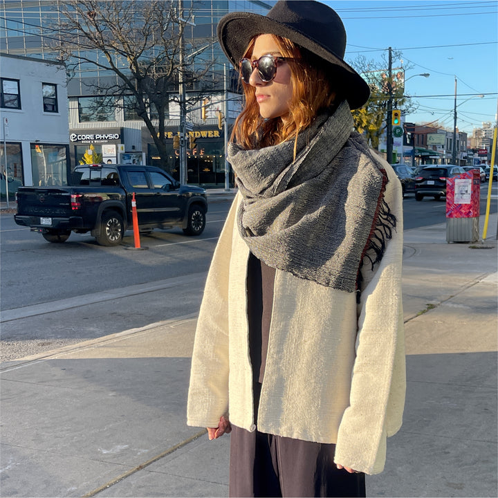 scarf (handwoven fabric)