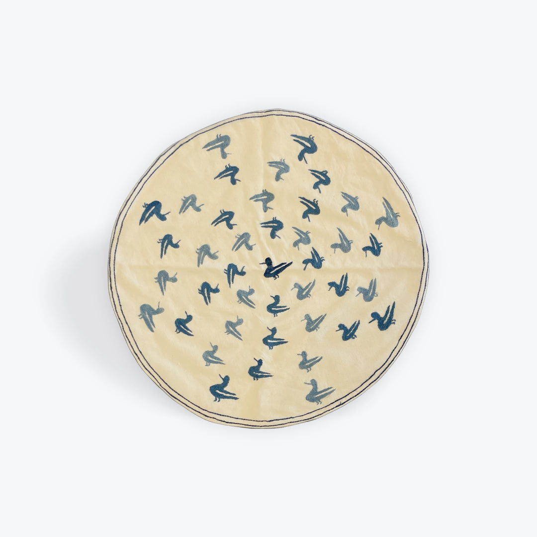 Plate mat 50cm hand-embroidery (Morghabi)