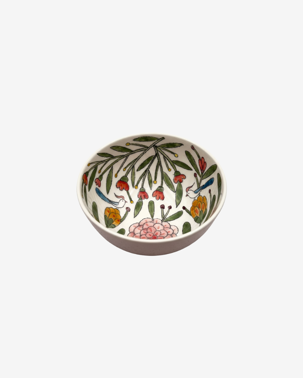 Bagh Hand-Painted Artisan Ceramic Bowl (15cm)