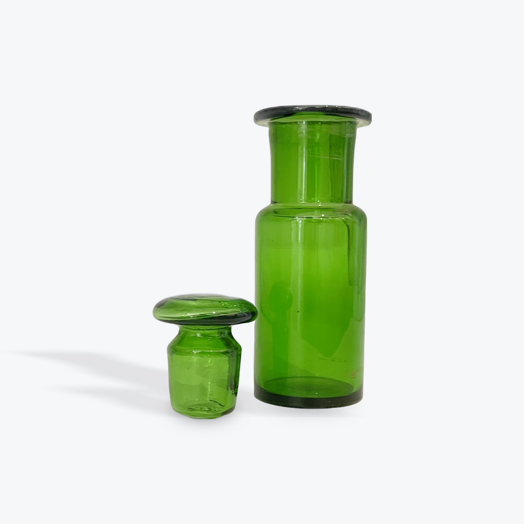 Handcrafted Cut Glass Tea Jar