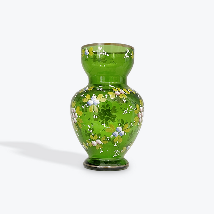 Handcrafted Cut Glass Vase