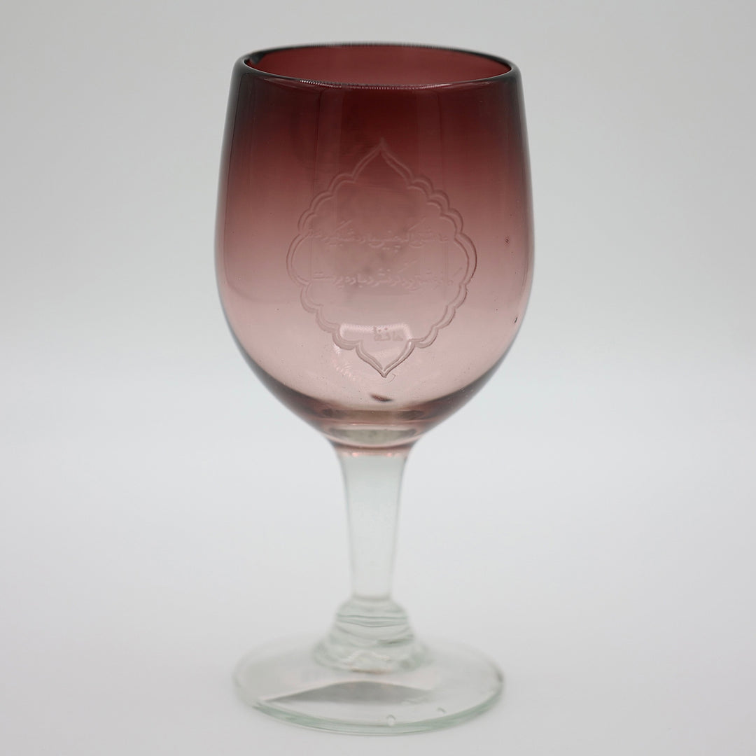 wine glass 18.5*7.5 cm (ajayeb o makhloghat)