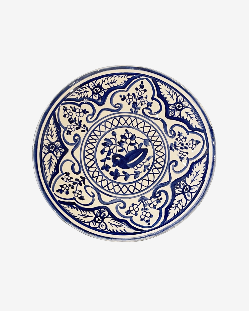 Miras 30cm Hand-Painted Heritage Ceramic Plate