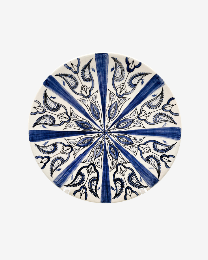 Miras 30cm Hand-Painted Heritage Ceramic Plate