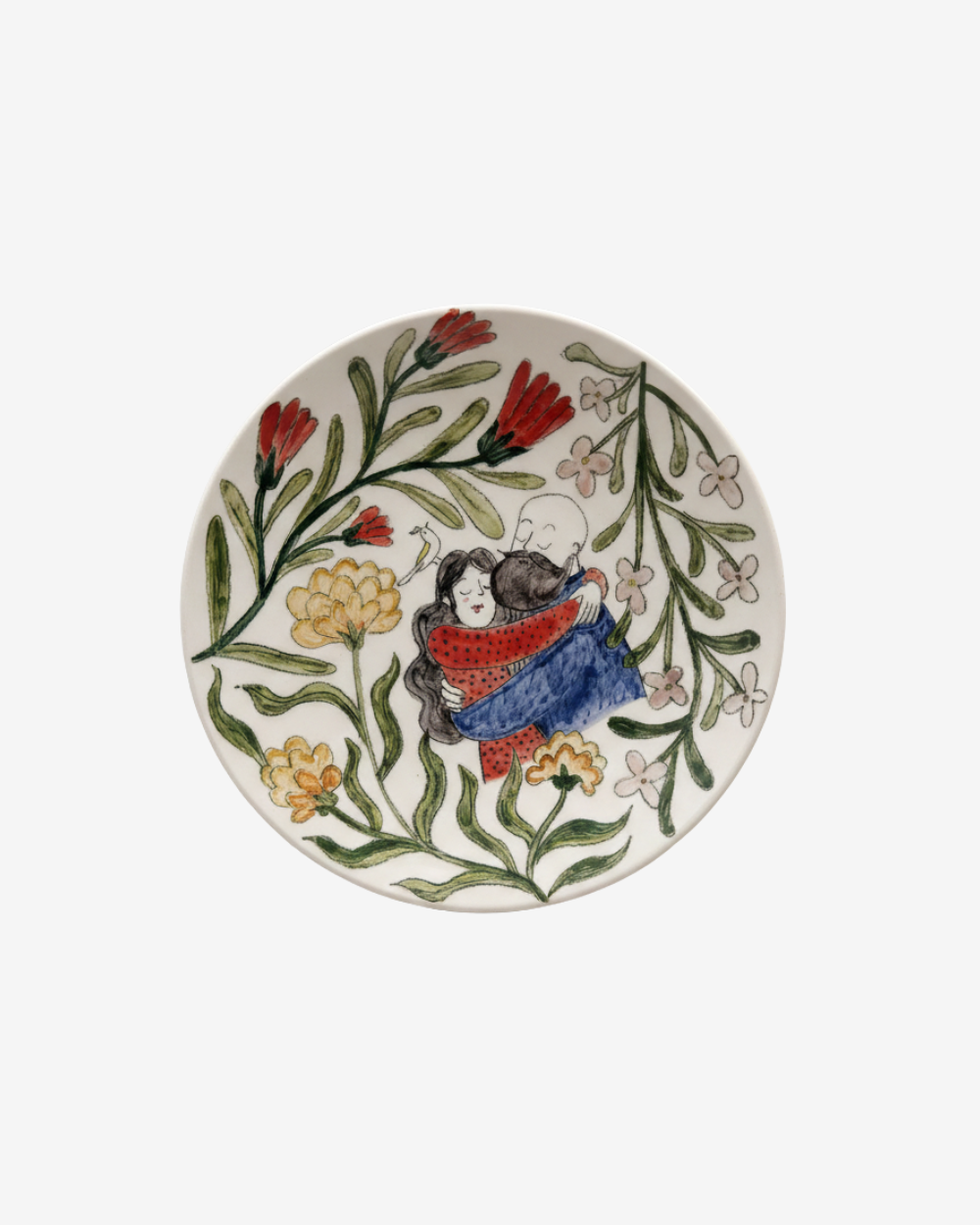 Naghsh Hand-Painted Artisan Ceramic Plate (20cm)