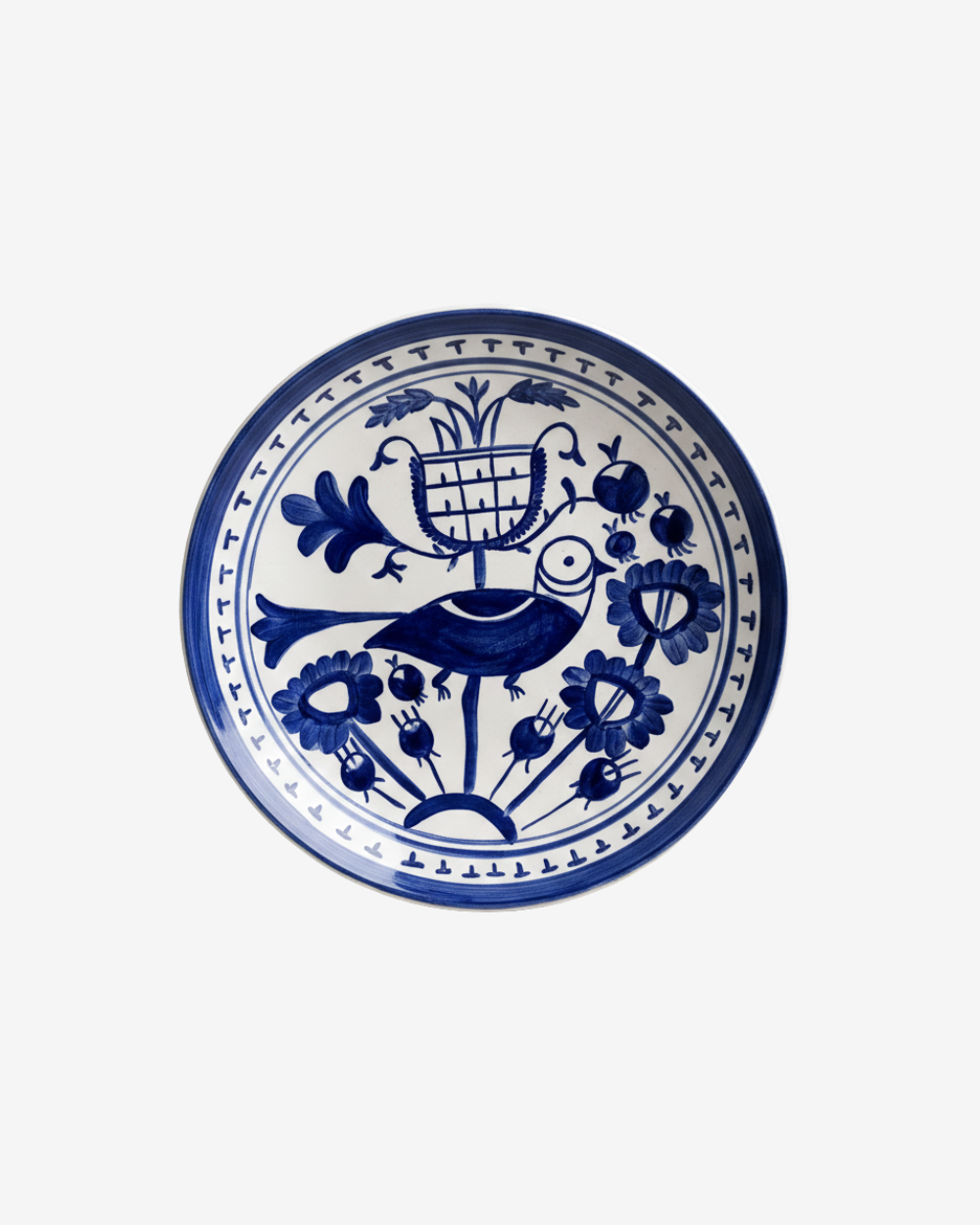 Naghsh Hand-Painted Artisan Ceramic Plate (20cm)