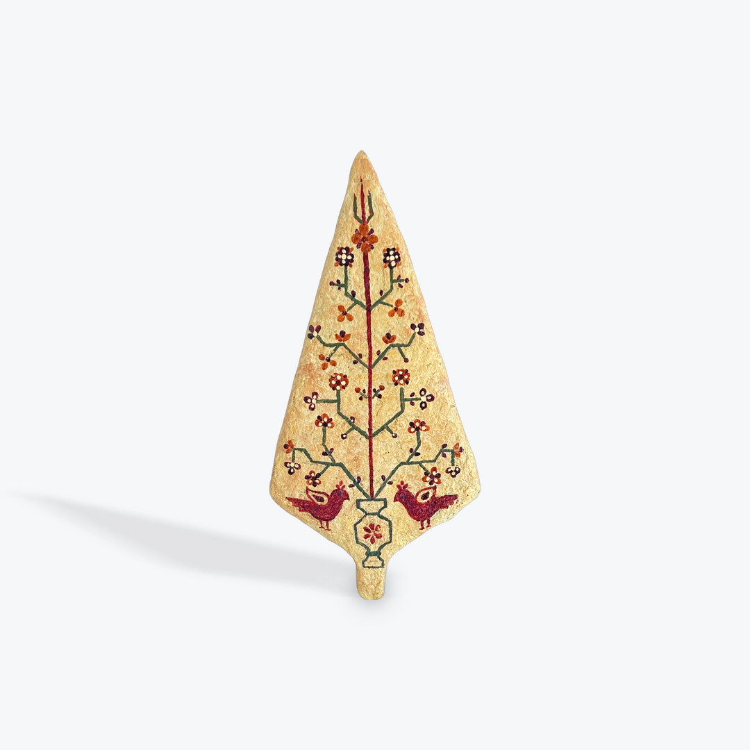 wall art paper mache sarv 28cm*15cm