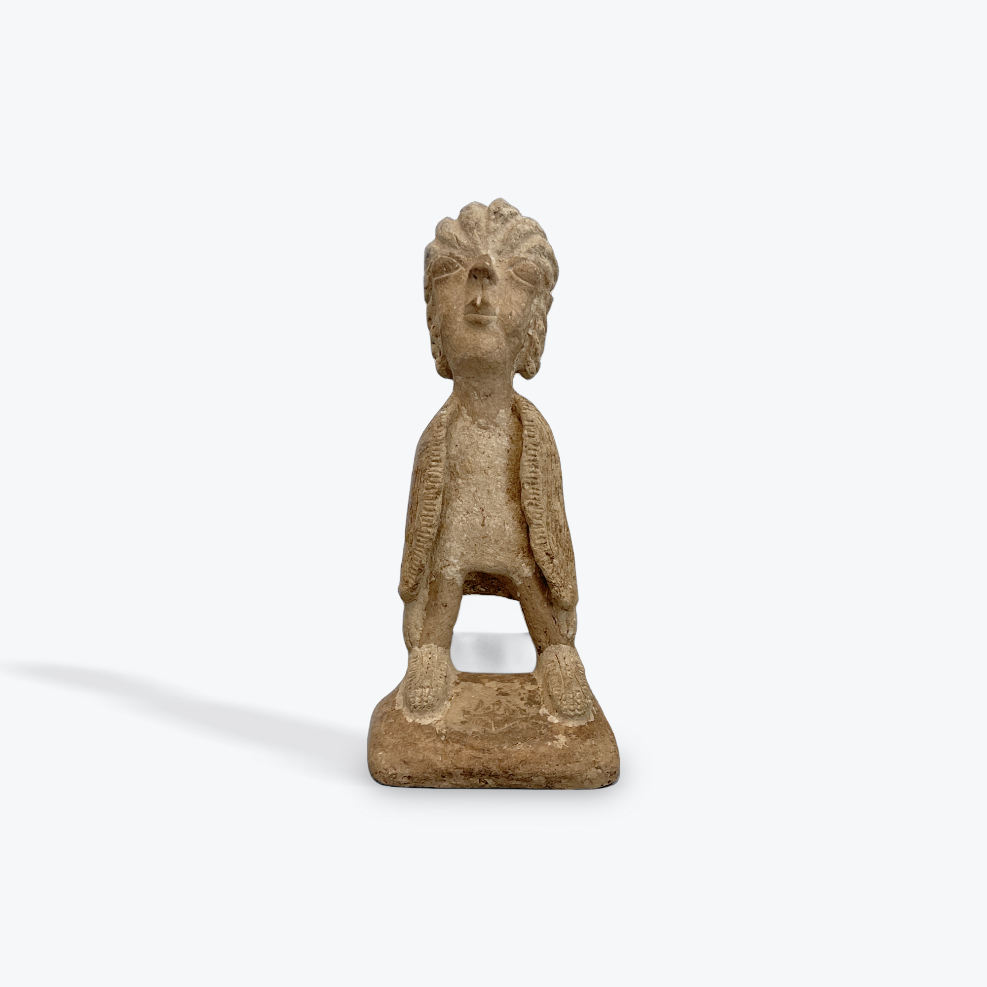 Sculpture paper mache 60*28cm (Dokhtar bal baste)