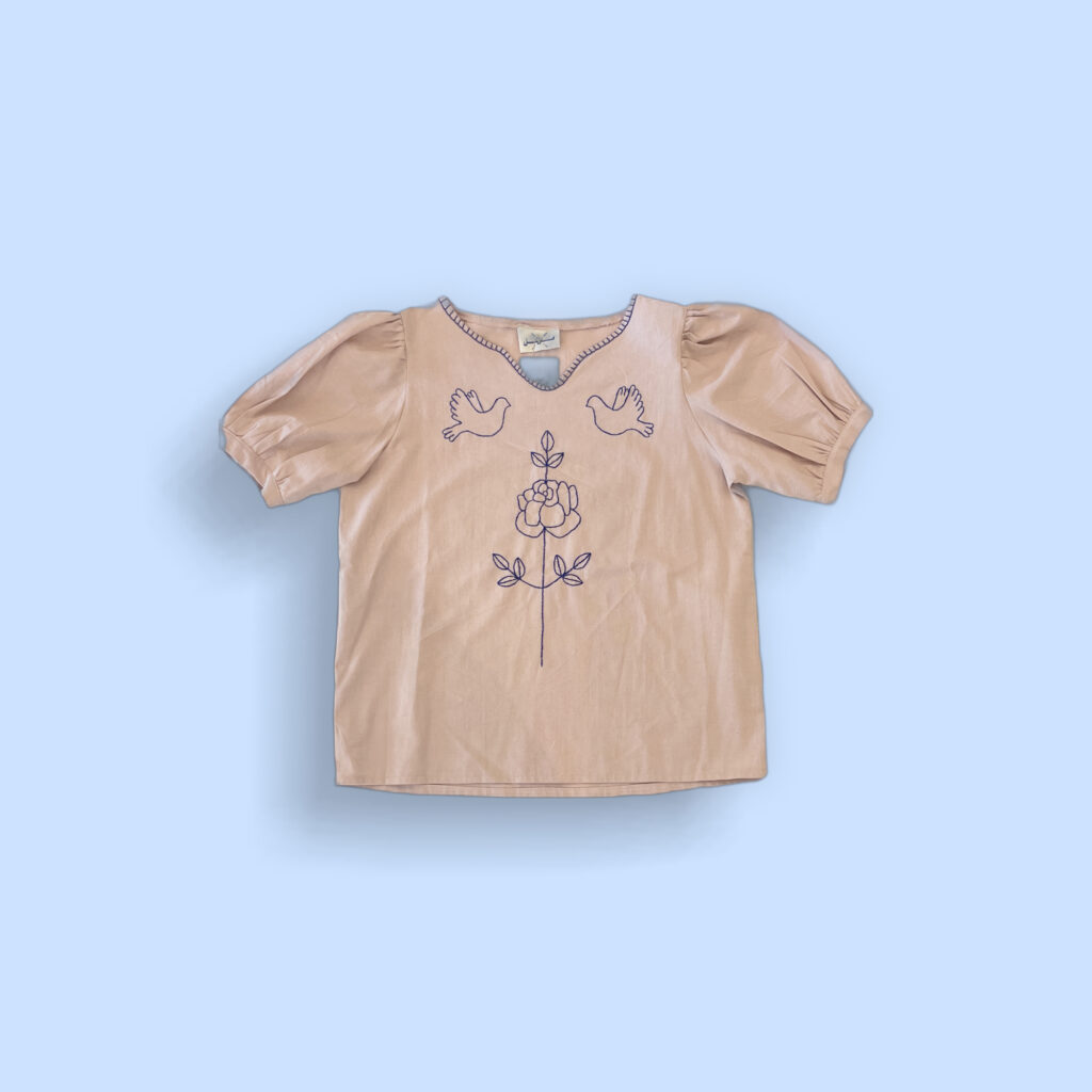 Top cotton pink (pofi goldozi)